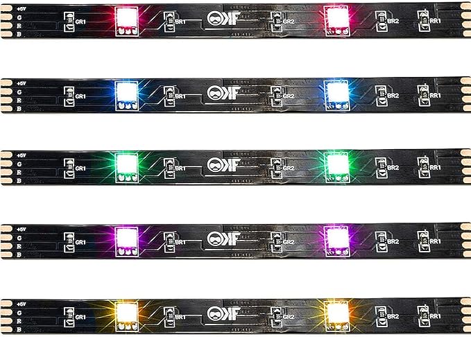 KontrolFreek USB Gaming Light Strip โ 9ft RGB Setup Glow