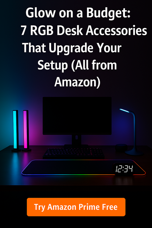 Glow on a Budget: 7 RGB Desk Accessories That Upgrade Your Setup (All from Amazon)