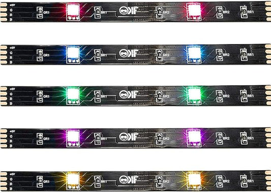KontrolFreek USB Gaming Light Strip – 9ft RGB Setup Glow